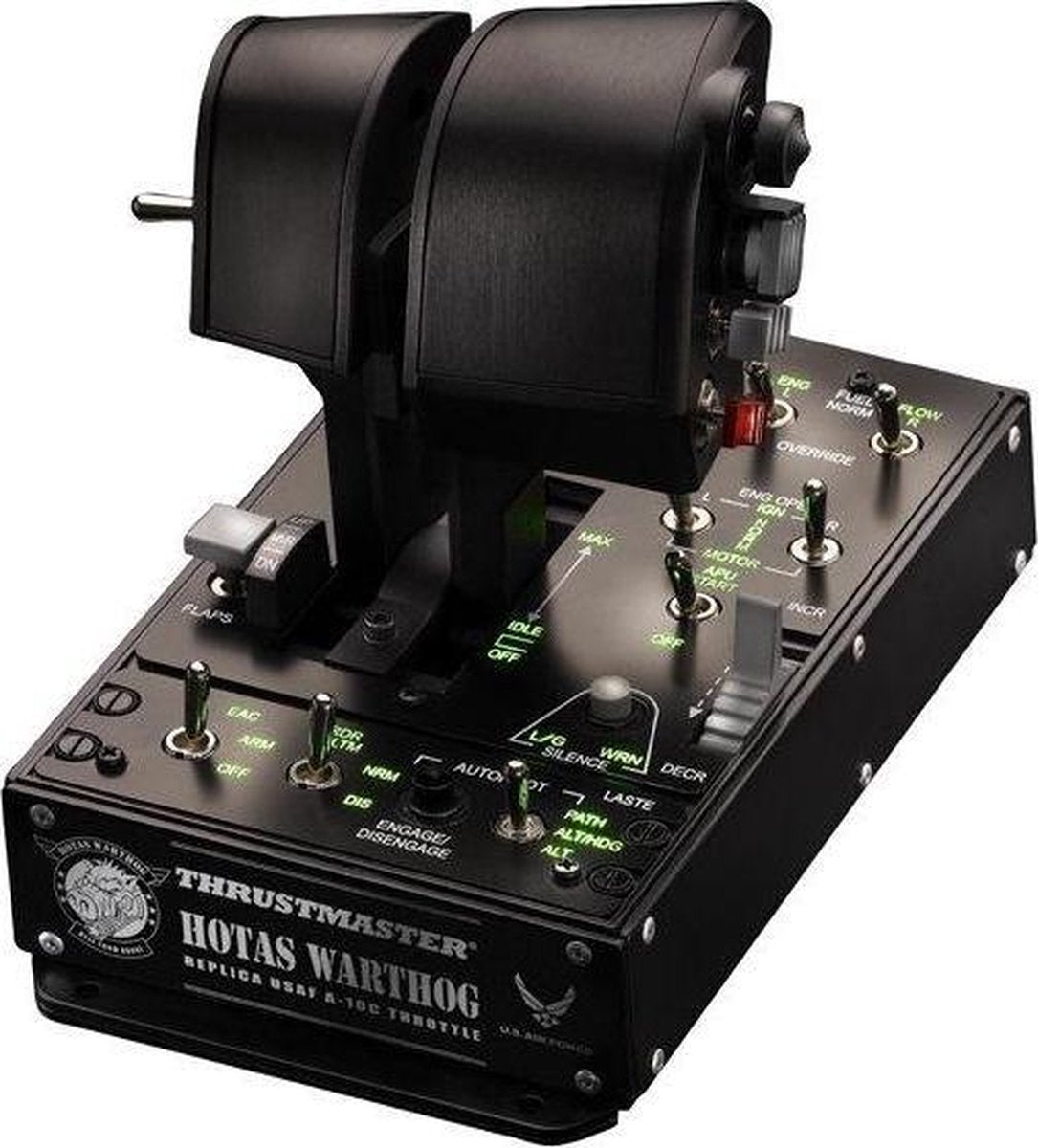 Thrustmaster HOTAS Warthog Dual Throttles – Flugsteuerungssystem – Dual-Metal-Throttles – für PC
