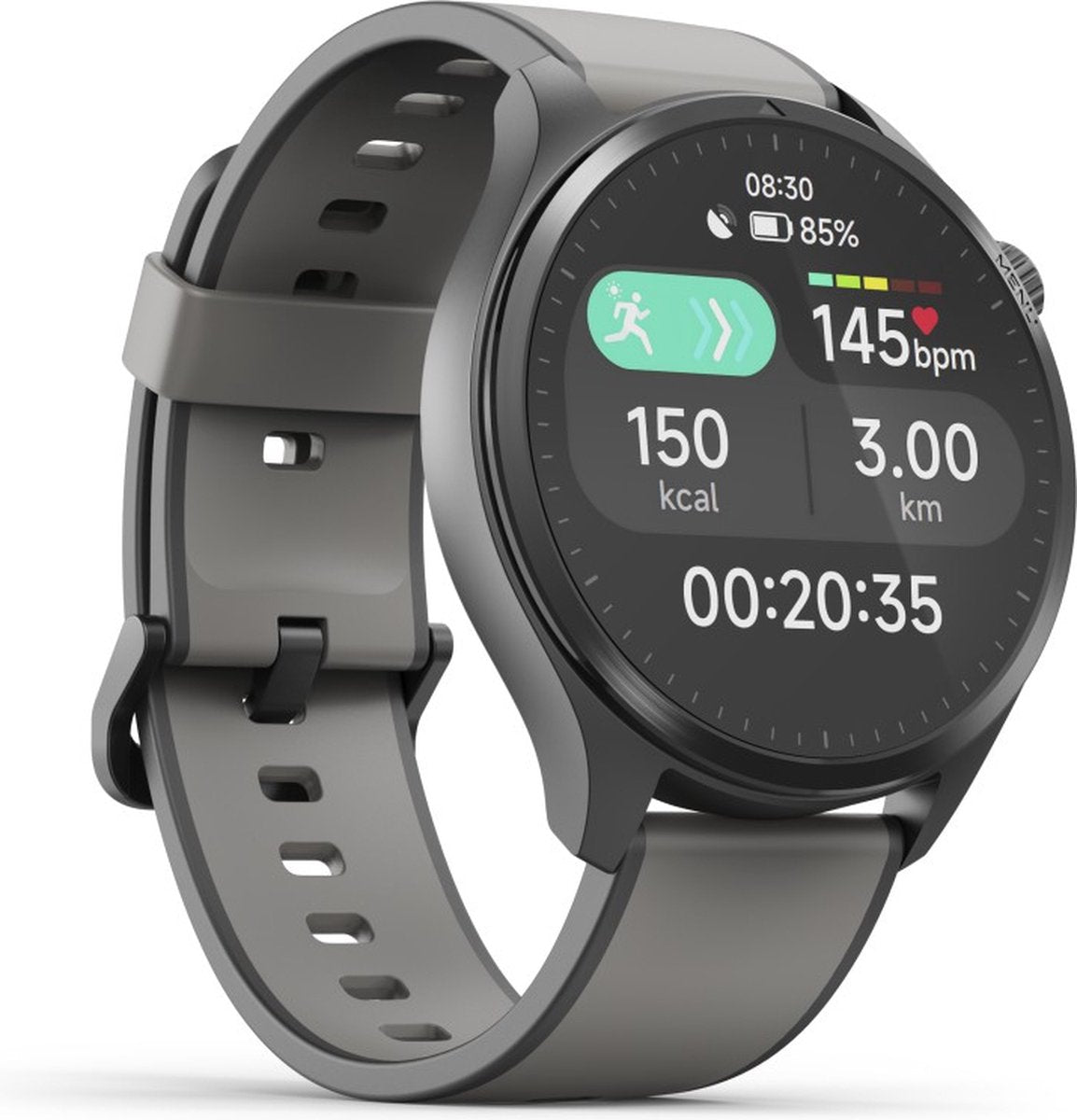 Hama Smartwatch 9000 – Anthracite Smartwatch with Calls, Bluetooth, Dual GPS, AMOLED 36 mm, Waterproof