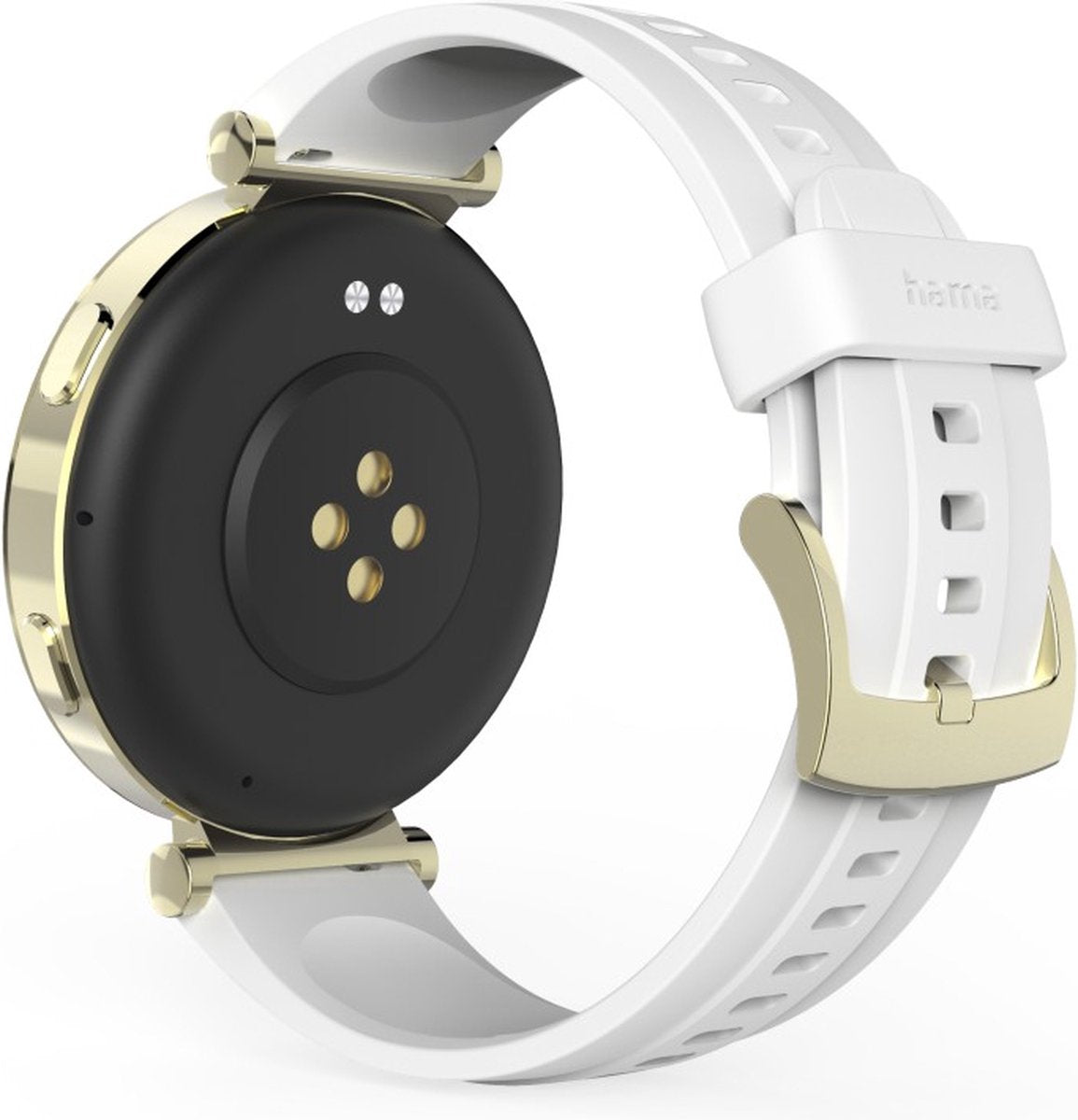 Hama Smartwatch 7000 – 43mm AMOLED Smartwatch, Phone, Waterproof, Gold