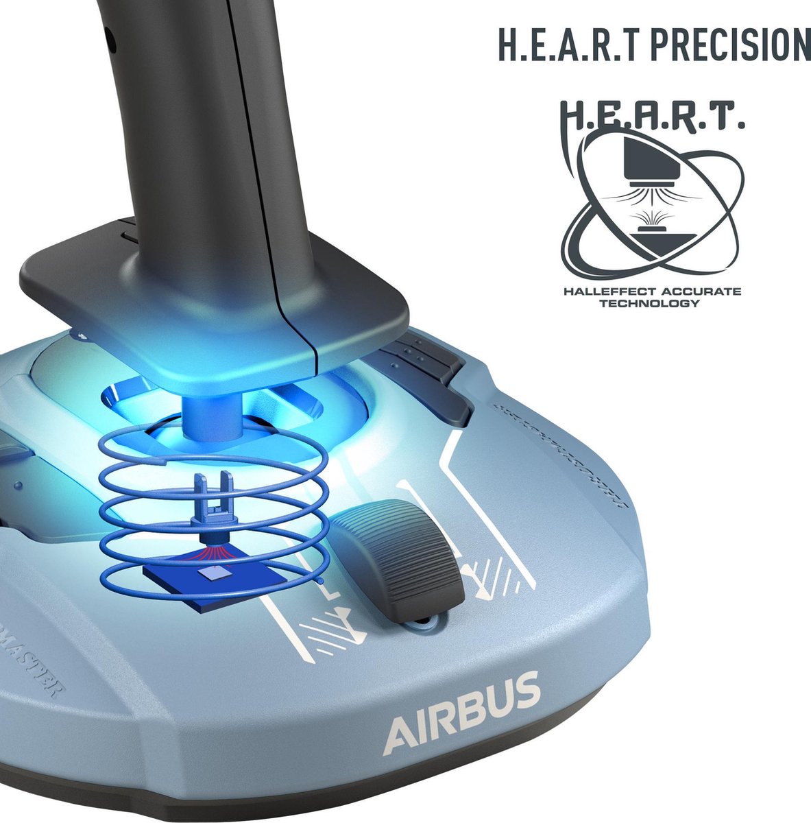 Thrustmaster TCA Sidestick Airbus Edition - Flight Control System - Joystick - for PC