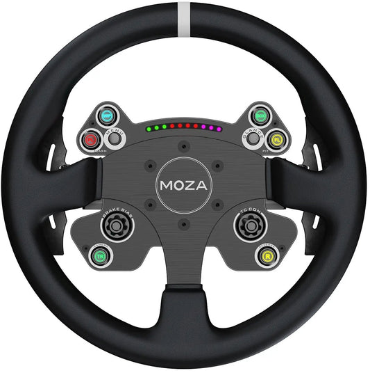 Moza Racing Bundel – R12 V2 Wheelbase + CS V2P Stuurwiel + SR-P Pedalen