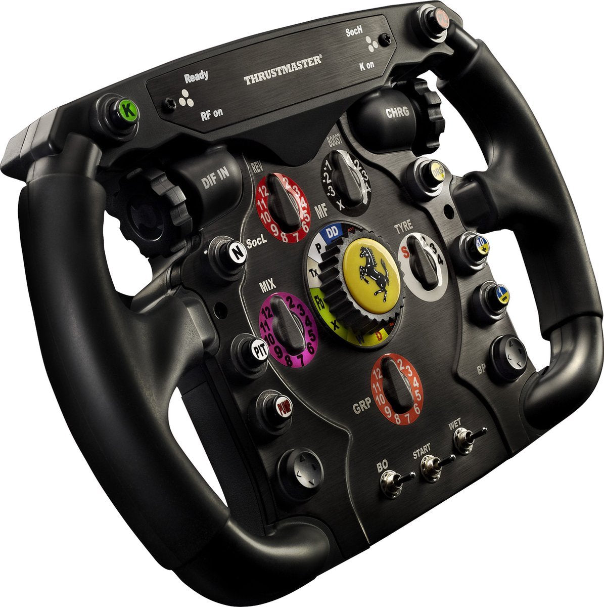 Thrustmaster Racing Bundle – T-GT II Base + F1 Add-On Steering Wheel + Raceline III Pedals – PC / PS4 / PS5