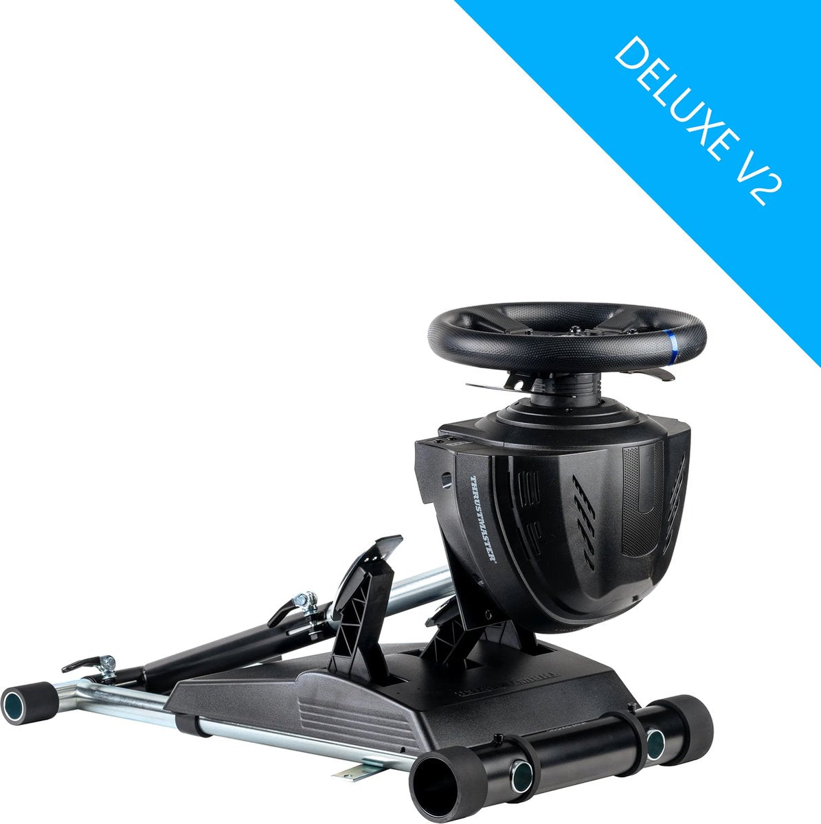 Thrustmaster T300 RS GT + Support Wheel Stand Pro – Force Feedback Steering Wheel – Black – PC, PS4, PS5