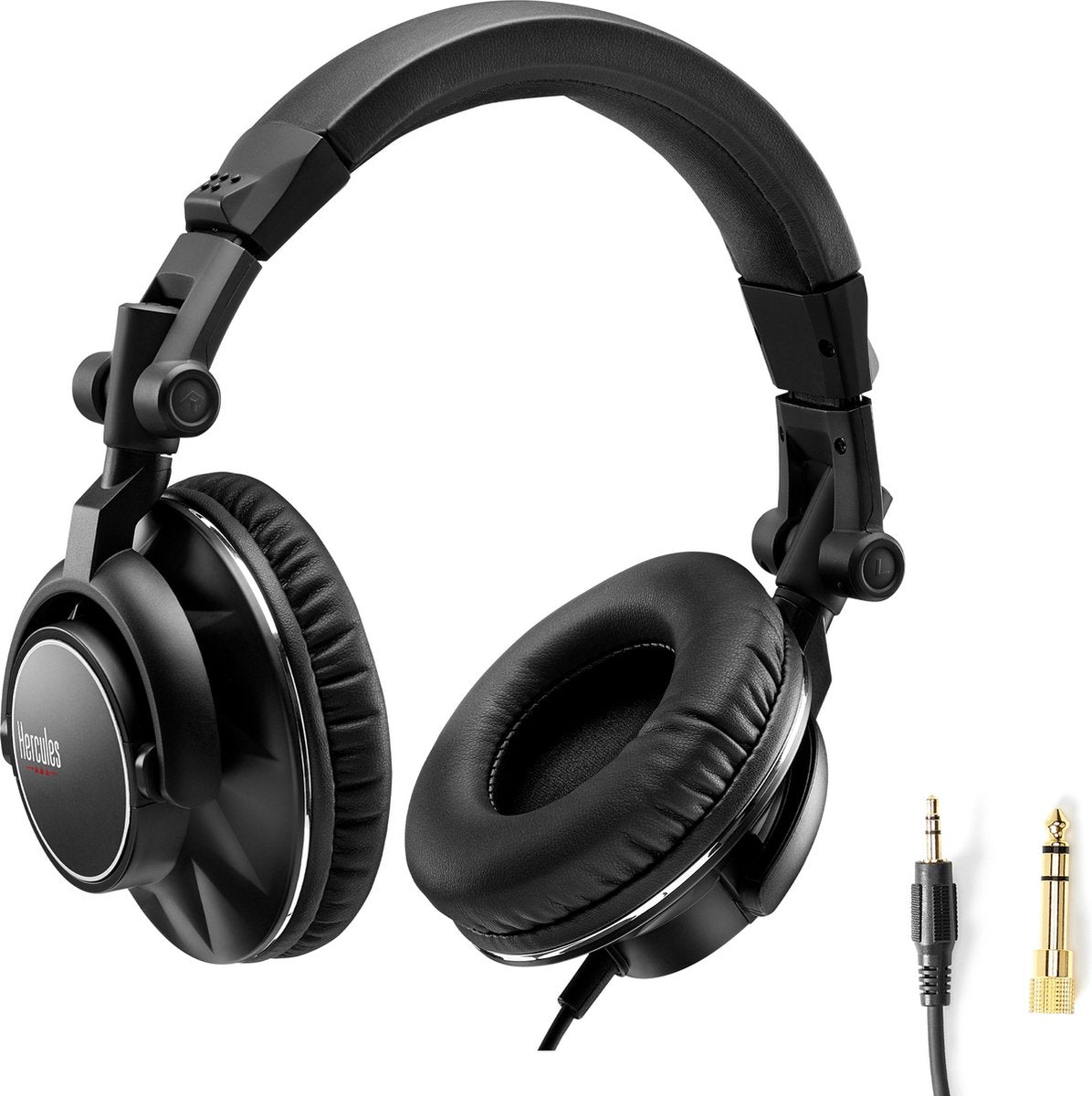 Hercules DJ Control Inpulse 500 + Hercules HDP DJ60 DJ Headphones – Controller + DJ Headphones – Black