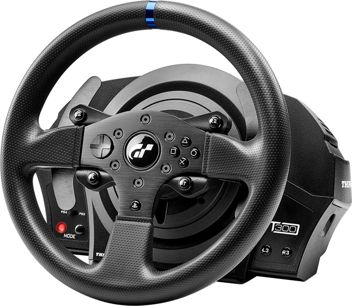 Thrustmaster T300 RS GT + TH8A – Steering Wheel and Gear Lever – PS5, PS4 & PC