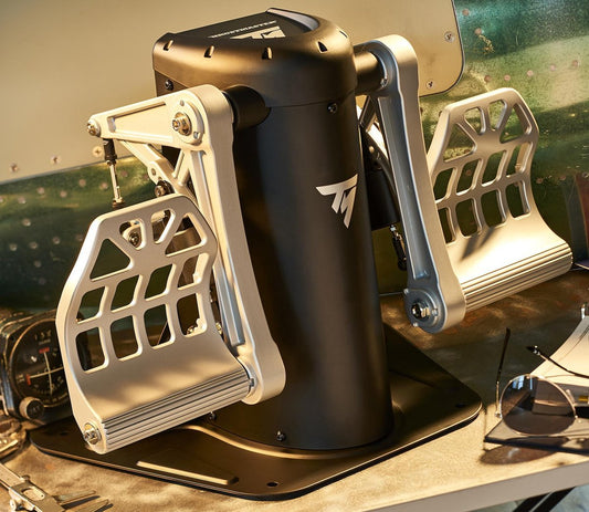 Thrustmaster TPR Pendular Rudder – Flugsteuerungssystem – 100 % Metallruder – für PC