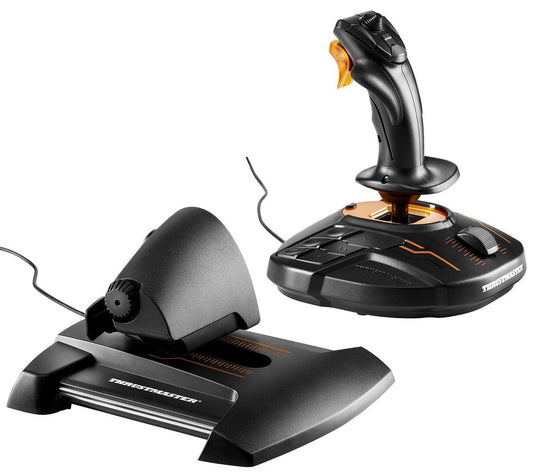 Thrustmaster T.16000M FCS HOTAS – Flugsteuerungssystem – Joystick und Gashebel – für PC
