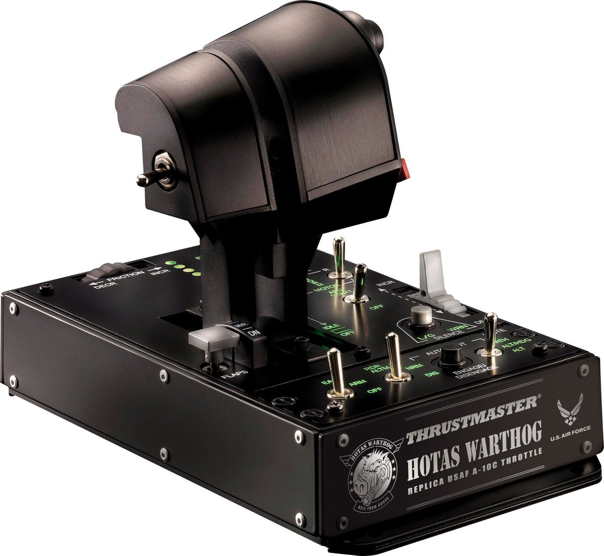 Thrustmaster Hotas Warthog - Flight Control System - Joystick and Throttle for PC - Metal - for PC