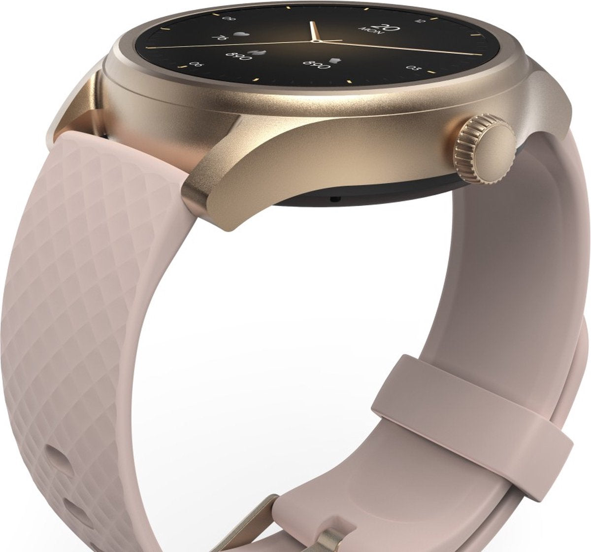 Hama Smartwatch 5010 – 46mm Pink Smartwatch, Waterproof with Sleep Monitoring
