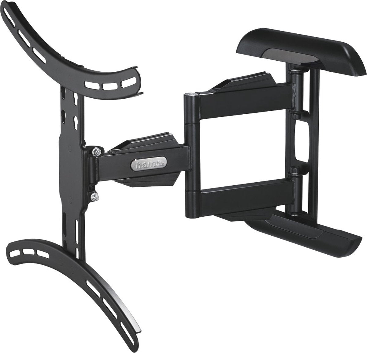 Hama 3-Star Verstellbare TV-Wandhalterung – 2 Arme – VESA 400x400 – Schwarz