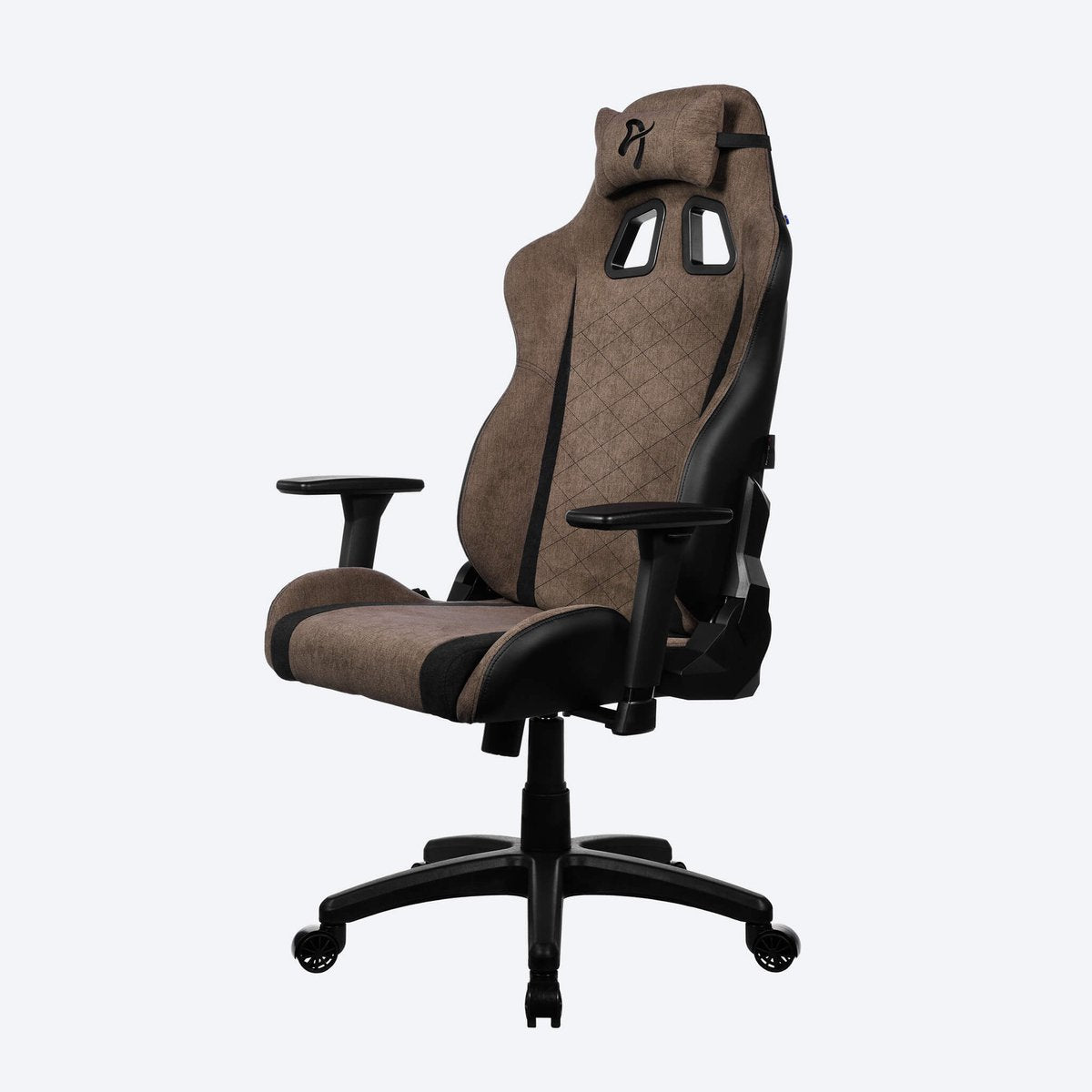 Arozzi - Avanti Soft Fabric - Ergonomic Gaming Chair - Brown