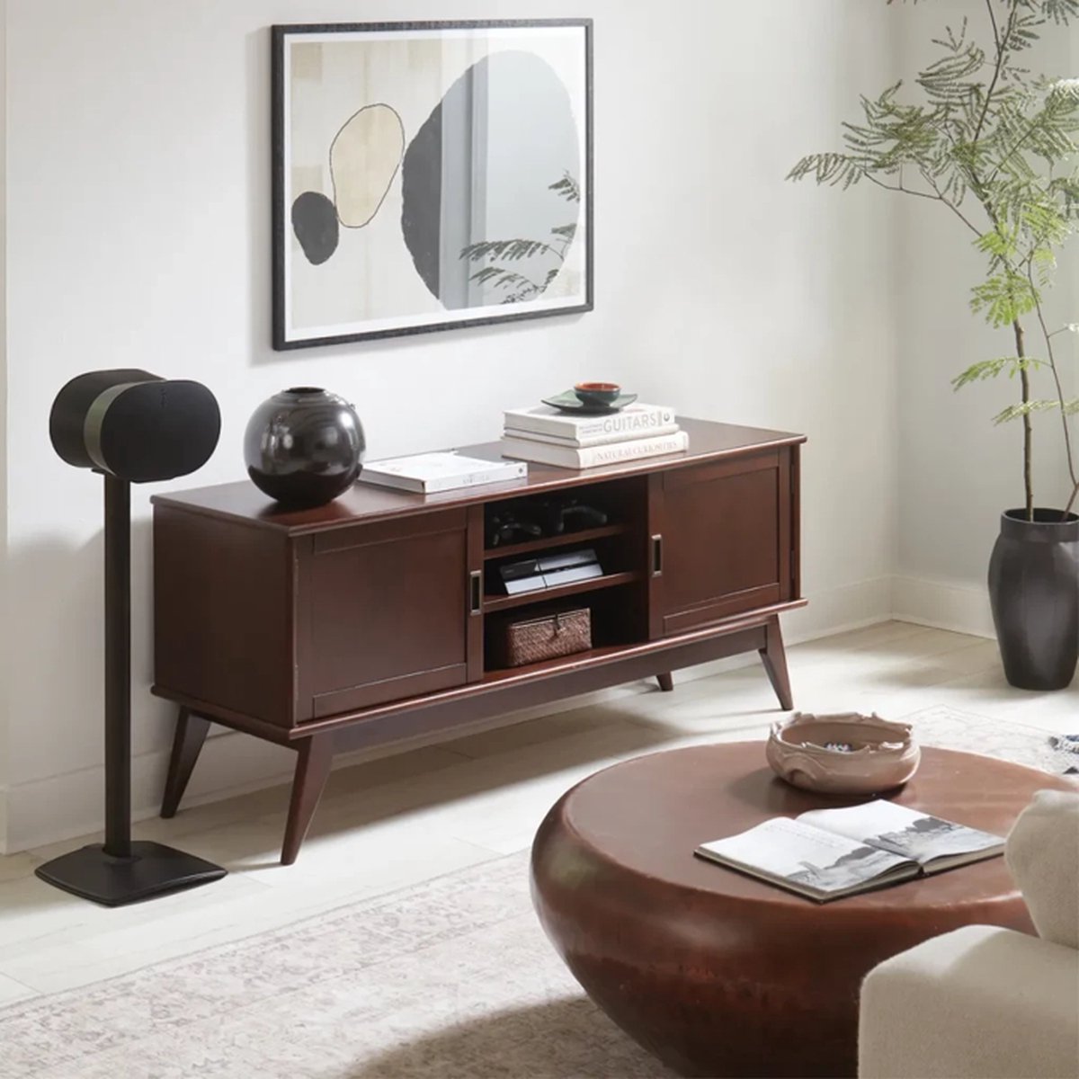 Sanus Pied d’Enceinte WSSE31-B2 pour Sonos Era 300 – Noir