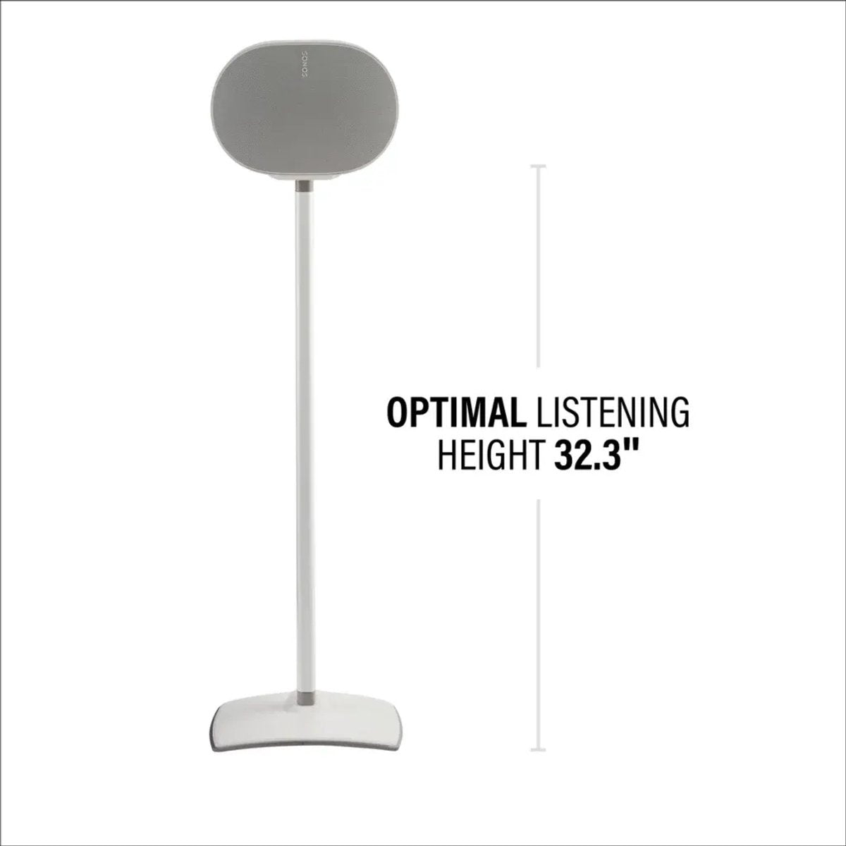 Sanus Speakerstandaard WSSE31-W2 voor Sonos Era 300 – Wit