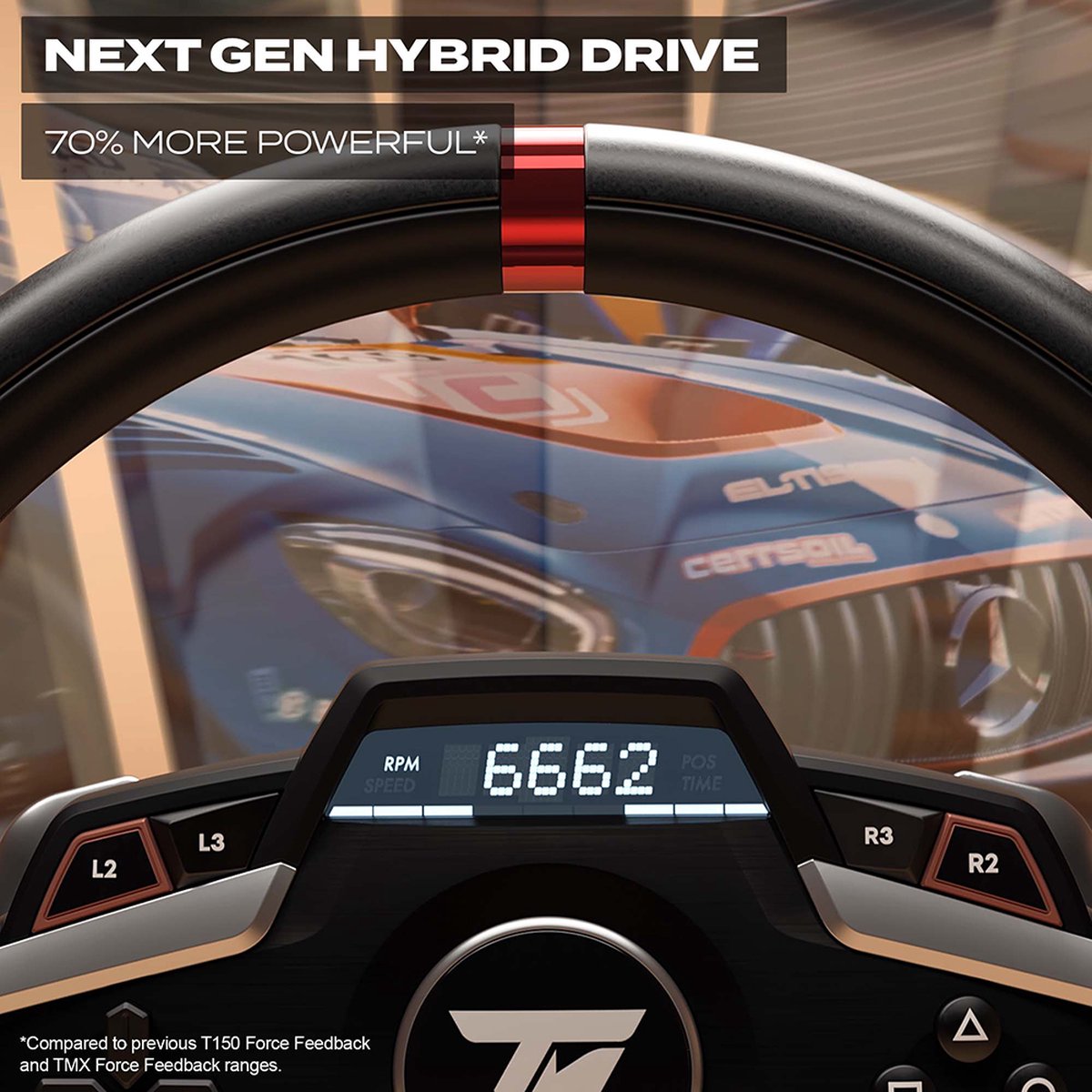 Thrustmaster T248 – Steering Wheel with Stand – PS4, PS5 & PC