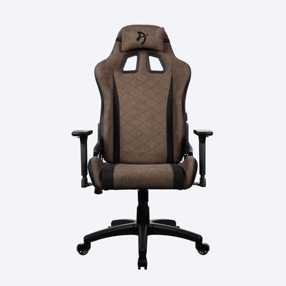 Arozzi - Avanti Soft Fabric - Ergonomic Gaming Chair - Brown