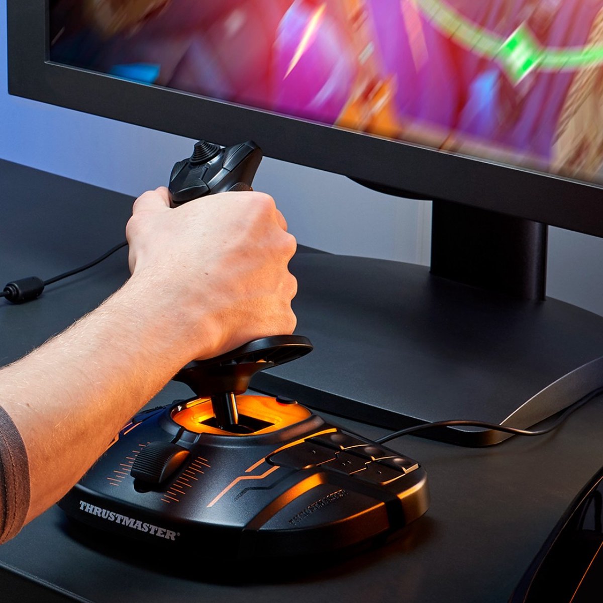 Thrustmaster T.16000M FCS Space Sim Duo - Flight Control System - Dual Ambidextrous Joysticks - for PC