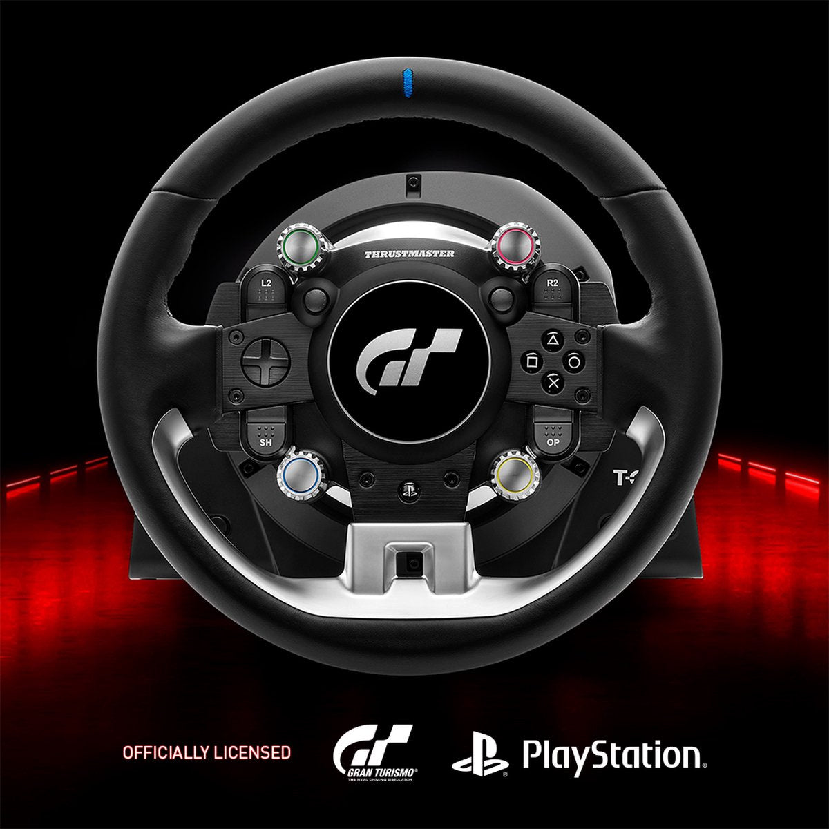 Thrustmaster T-GT II Racing Wheel + 3 Pedals + Playseat Trophy – Without Stand, With Seat