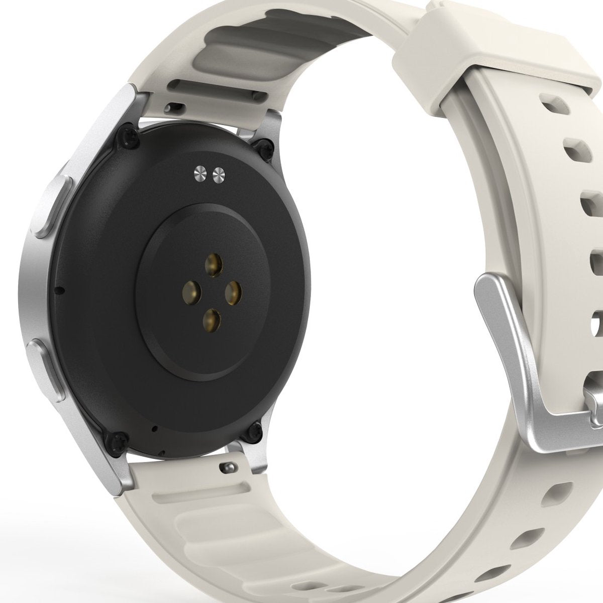 Hama Smartwatch 8900 – Silver Smartwatch with Phone, GPS, AMOLED Display, Waterproof & 110+ Sports Modes