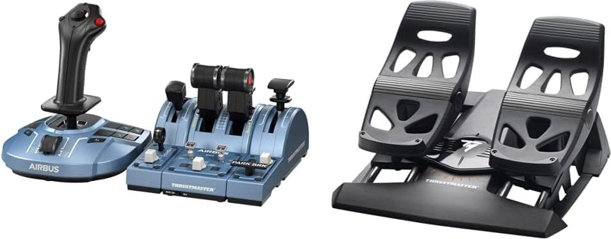 Thrustmaster TCA Captain Pack Airbus Edition + TFRP Pedals – PC