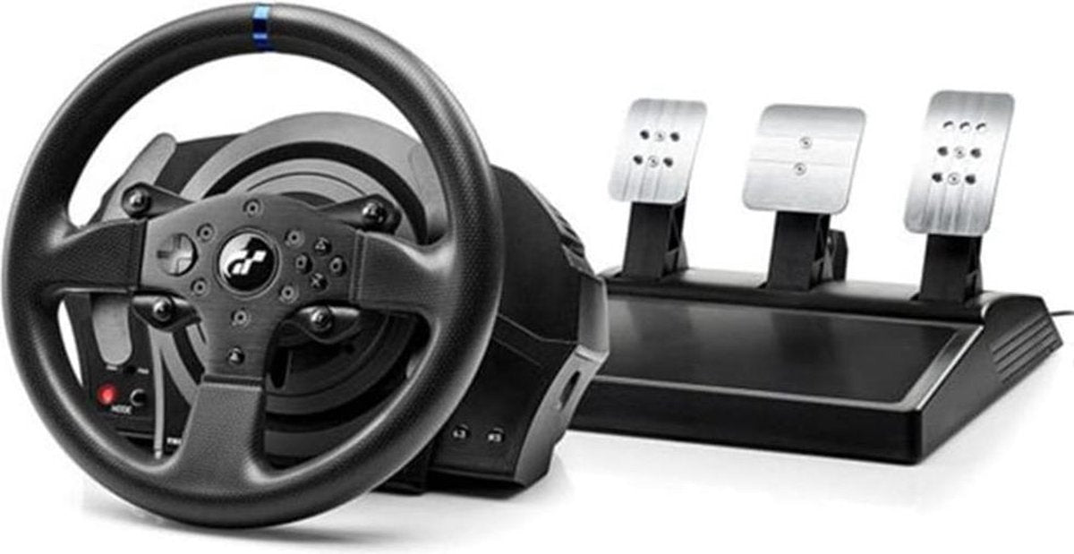 Playseat Evolution + Thrustmaster T300 RS GT – Seat + Steering Wheel – Black – PC / PS5 / PS4
