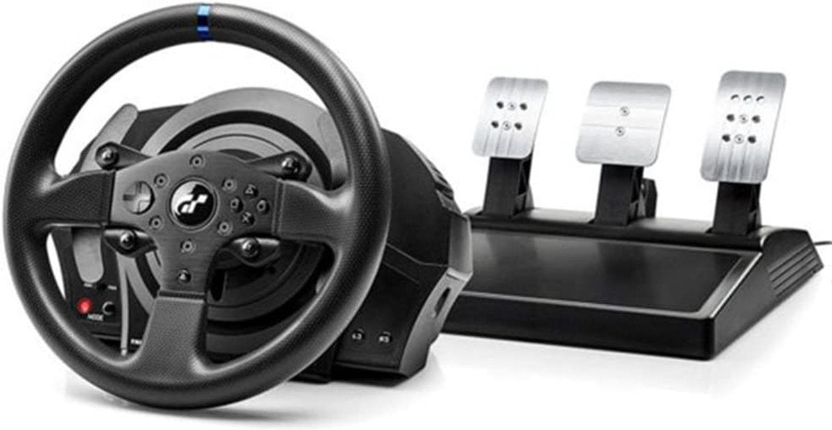 Thrustmaster T300 RS GT + Playseat Challenge ActiFit – Force Feedback Steering Wheel + Simulation Seat – PC/PS4/PS5