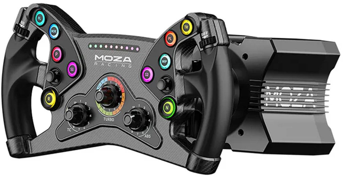Moza Racing R9 V3 + KS Wheel Bundle - Volant de course Direct Drive 9 Nm - PC