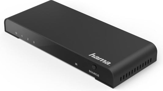 Hama 4K-HDMI™-splitter – 3 Ingangen, 1 Uitgang