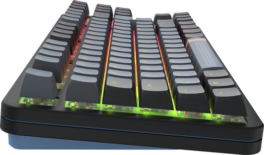 Dark Project ALU Midnight – Mechanische Gaming-Tastatur ISO (DE)