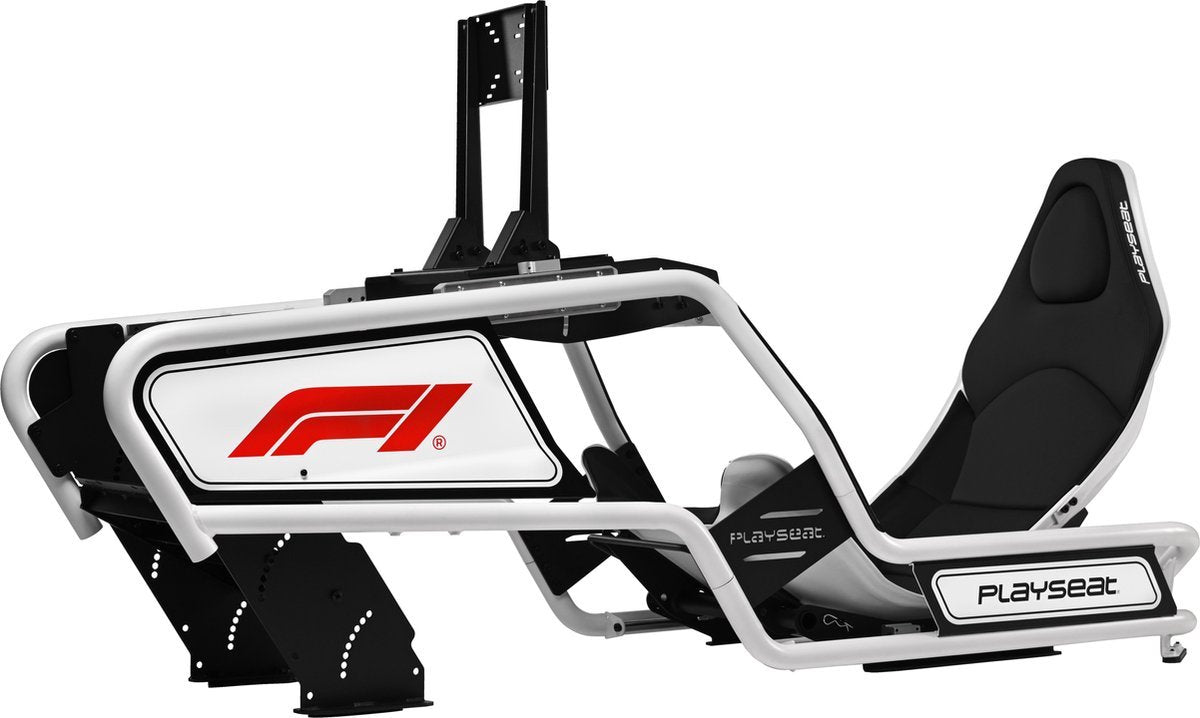 Moza F1 2025 – R12 V2 Racing Simulator Pack + FSR2 Lenkrad + SR-P Pedale + Playseat Formula Intelligence F1 Edition + XL Matte – PC