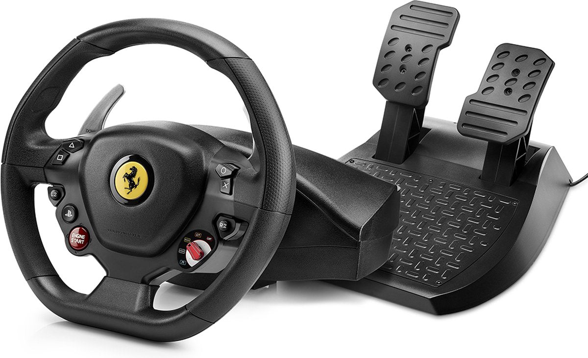 Thrustmaster T80 Ferrari 488 GTB Edition + Wheel Stand Pro – PS4 / PS5 / PC