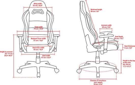 Arozzi Torretta SoftFabric - Gaming Chair - Soft Fabric - Purple