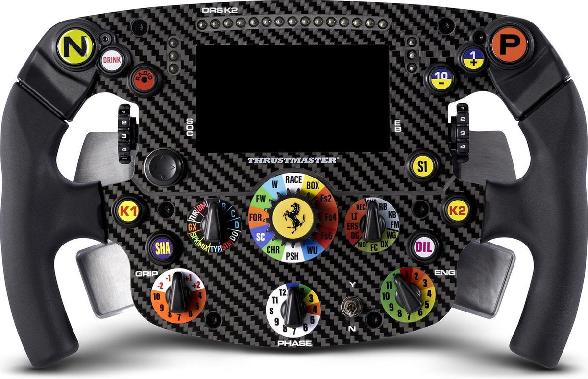 Thrustmaster Formula Wheel Ferrari SF1000 Edition – Add-On F1 – pour PC, PS4, PS5, Xbox One & Series X|S