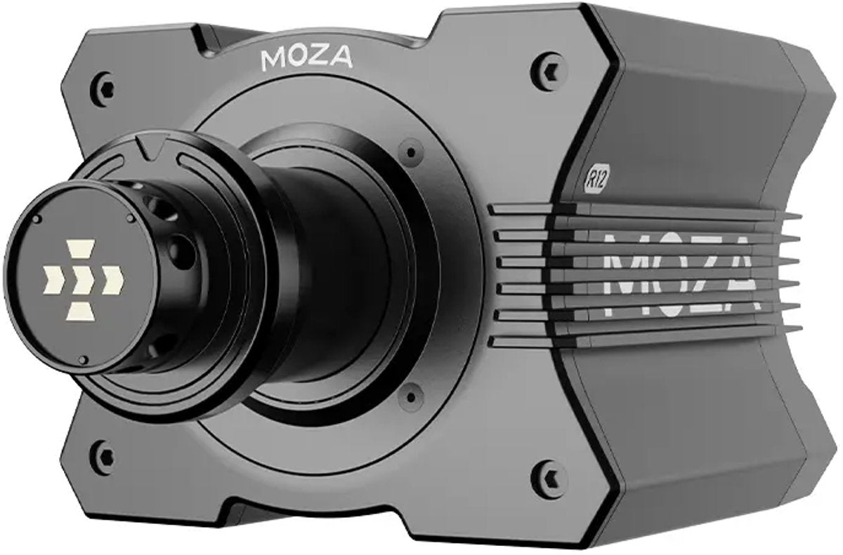 Moza Racing Bundle – R12 V2 Base + Volant CS V2P + Pédales SR-P