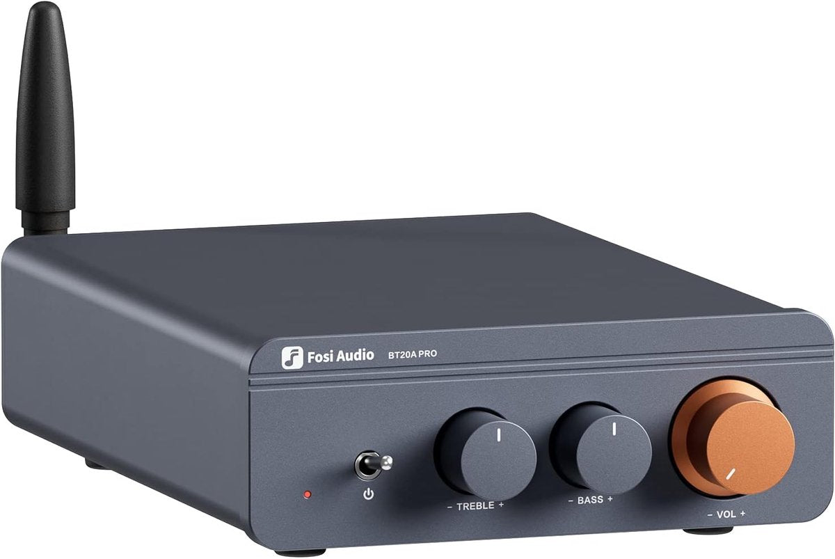 Fosi Audio BT20A Pro Amplificateur Bluetooth 2.0 – 2 × 300 W – Classe D