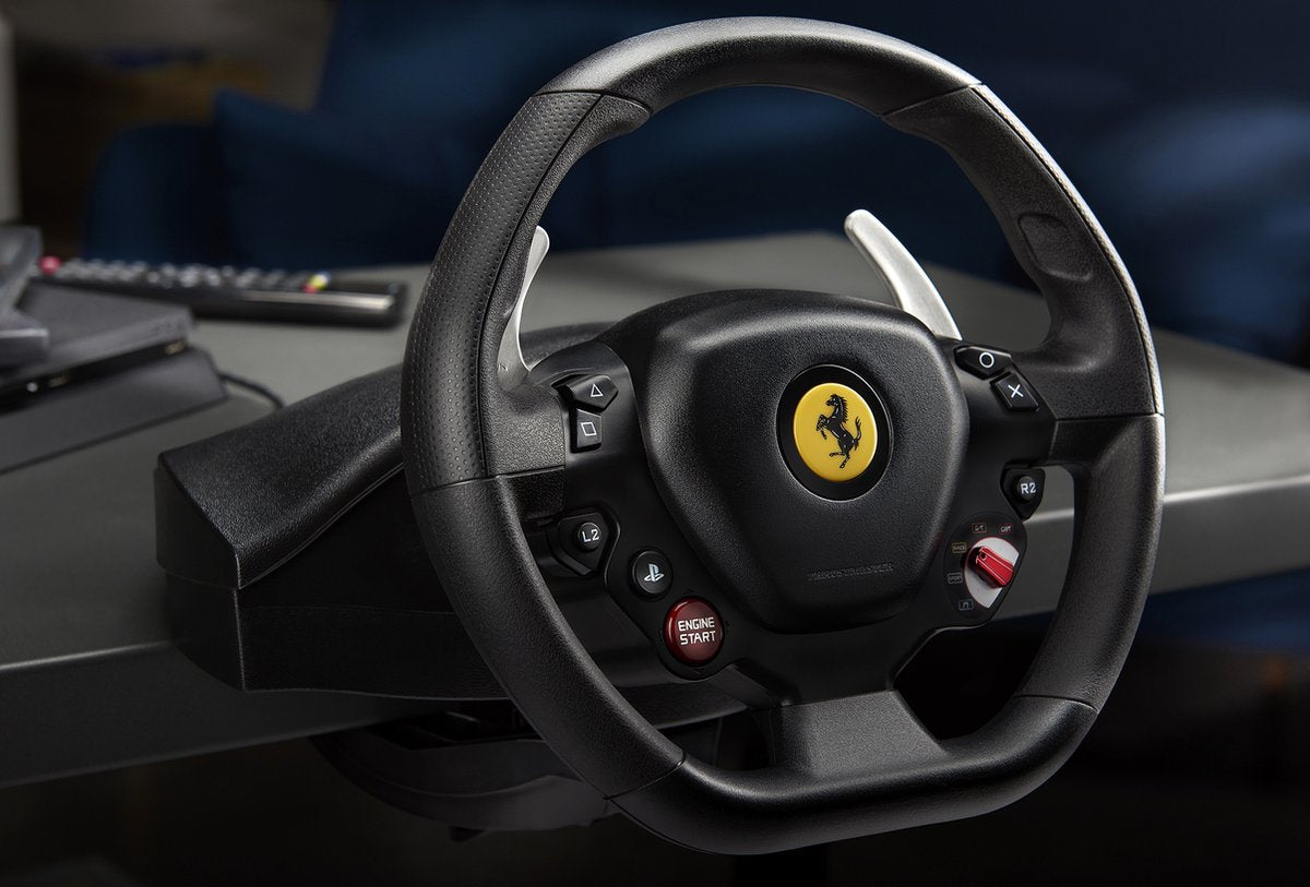 Thrustmaster T80 Ferrari 488 GTB Edition + Wheel Stand Pro – PS4 / PS5 / PC