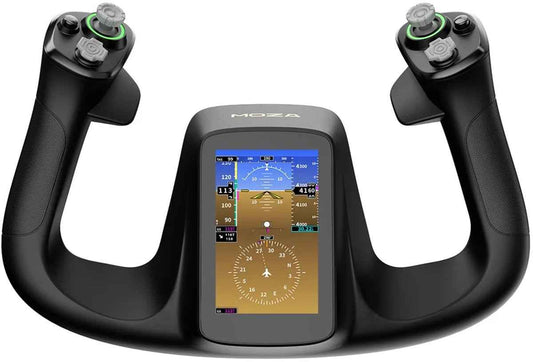 MOZA MFY Pro Yoke + AY90 – Simulateur de vol Force Feedback 4,2 Nm – PC