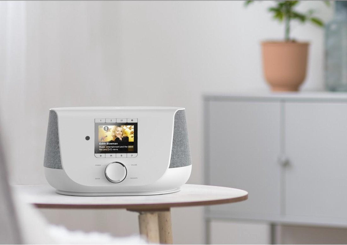 Hama Digital Radio DIR3300SBT FM/DAB/DAB+/Internet Radio/App/Bluetooth® – White