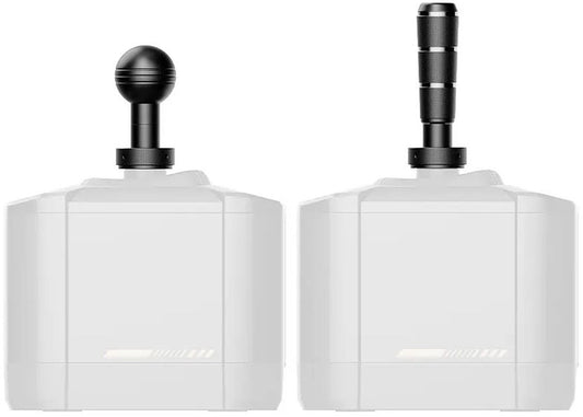 Moza Racing Active Shifter Knob + AB9 Base Bundle - Schakelaar met basis - Force Feedback - H-patroon, sequentieel, handrem