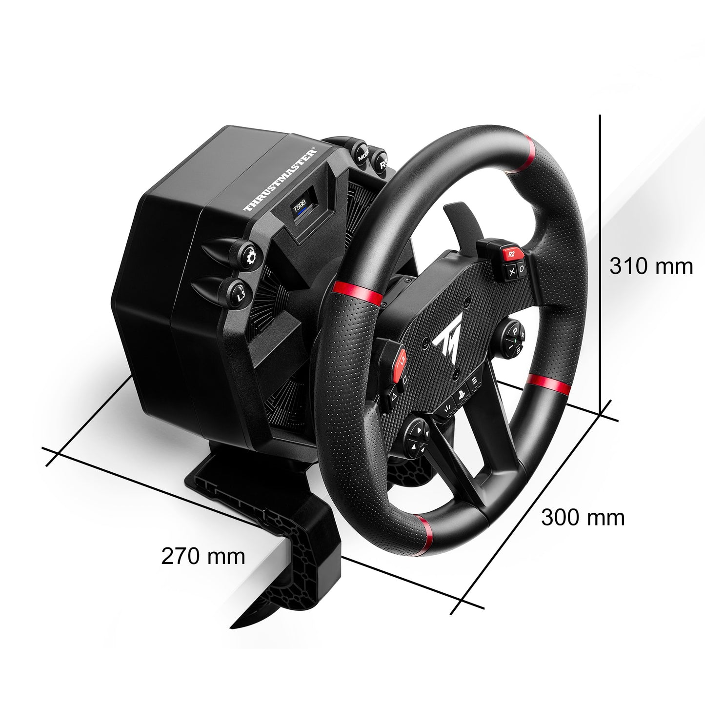 Thrustmaster T598-P - Racestuur en Pedalen - Direct Axial Drive 10 Nm Force Feedback - Voor PS5, PS4, PC