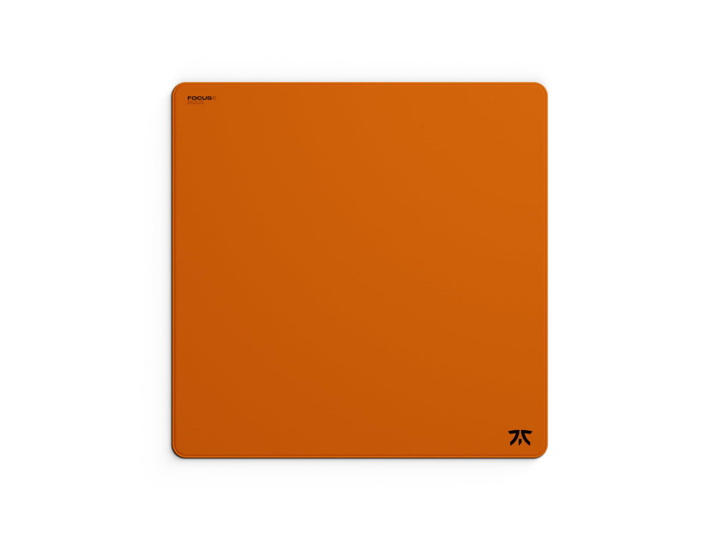 Fnatic FOCUS 3 MAX XL – Tapis de souris gaming – Surface en tissu micro-texturé – Base antidérapante – Couleur Sunrise Orange