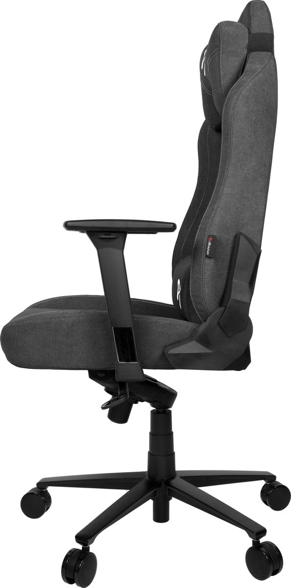 Arozzi Vernazza Soft Fabric - Ergonomic Gaming Chair - Dark Grey