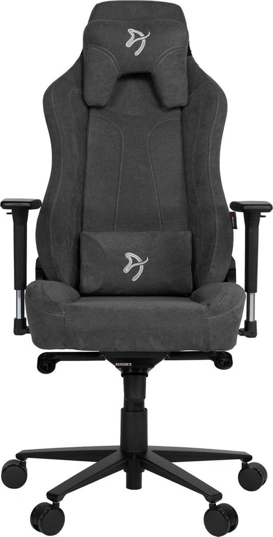 Arozzi Vernazza Soft Fabric - Ergonomic Gaming Chair - Dark Grey