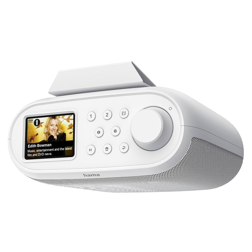 Hama Digital Radio "DIR400" – DAB+/Internet Radio/Bluetooth® RX/App – White