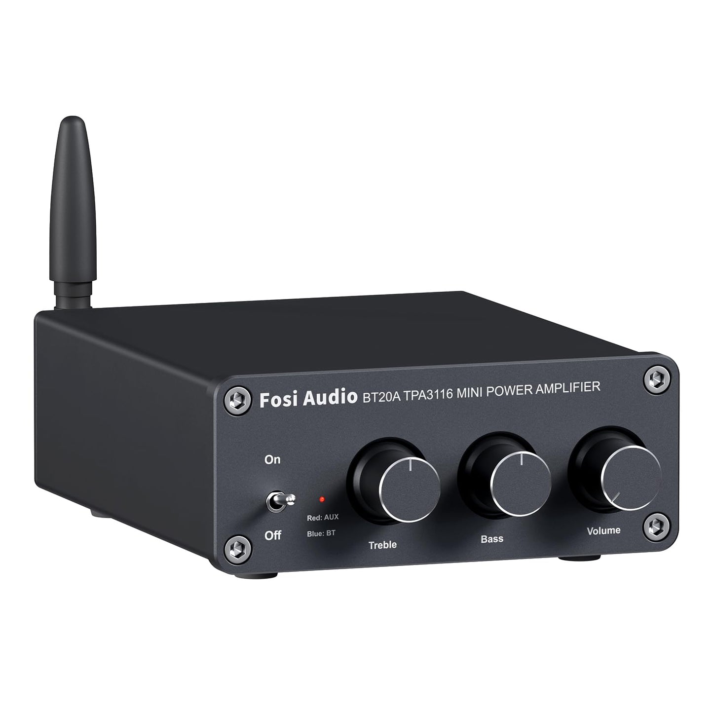 Fosi Audio BT20A HiFi-Stereoverstärker – Bluetooth 5.0 – 2 x 100 W