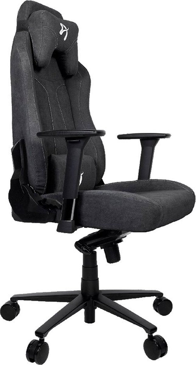 Arozzi Vernazza Soft Fabric - Ergonomic Gaming Chair - Dark Grey