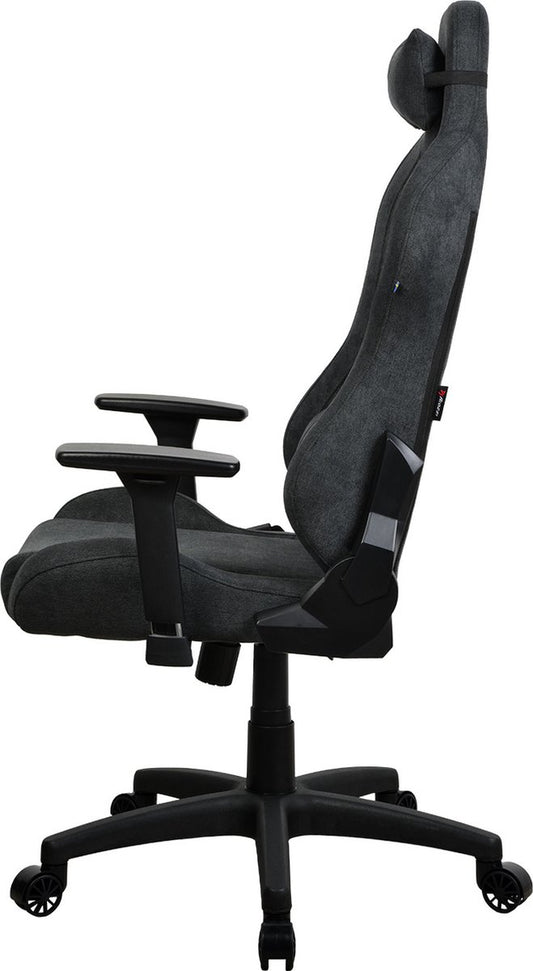 Arozzi Torretta - Gaming Chair - Soft Fabric - Dark Grey