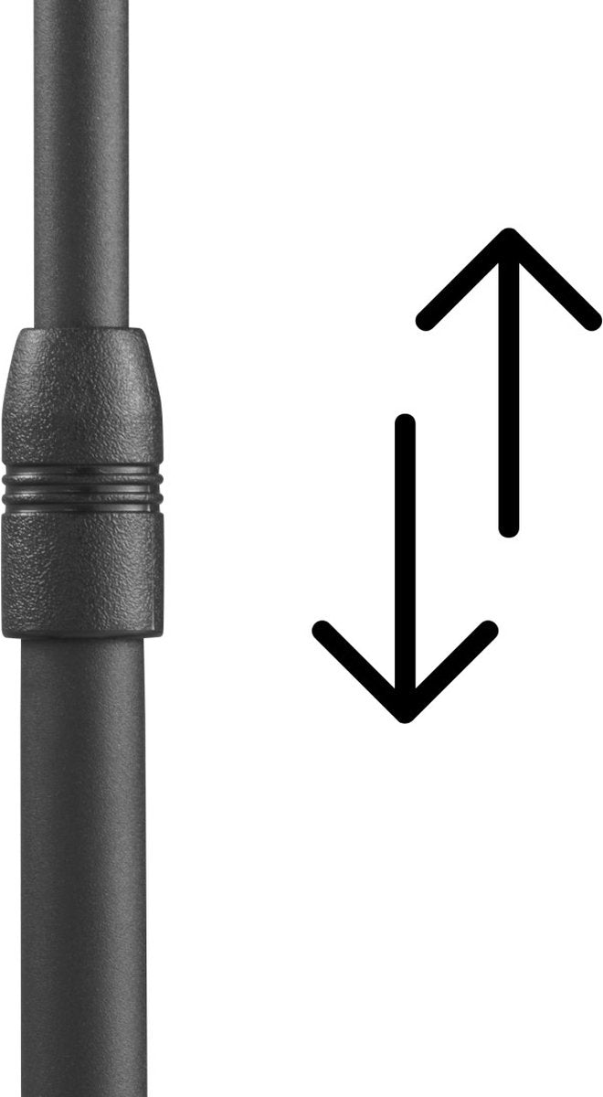 Hama Height-Adjustable Speaker Stand – Universal – With Cable Management