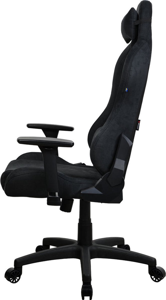 Arozzi Torretta SuperSoft™ - Gaming Chair - Ultra-Soft Fabric - All Black