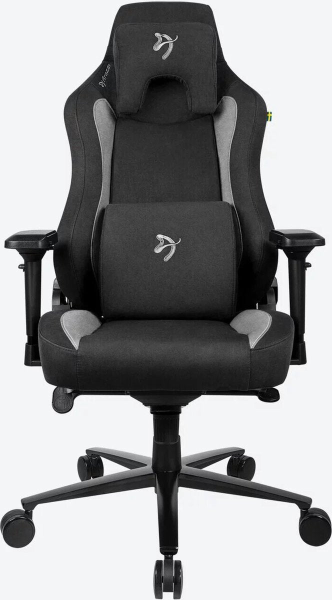 Arozzi Vernazza - Gaming Chair - Ultra-Soft Fabric - Black
