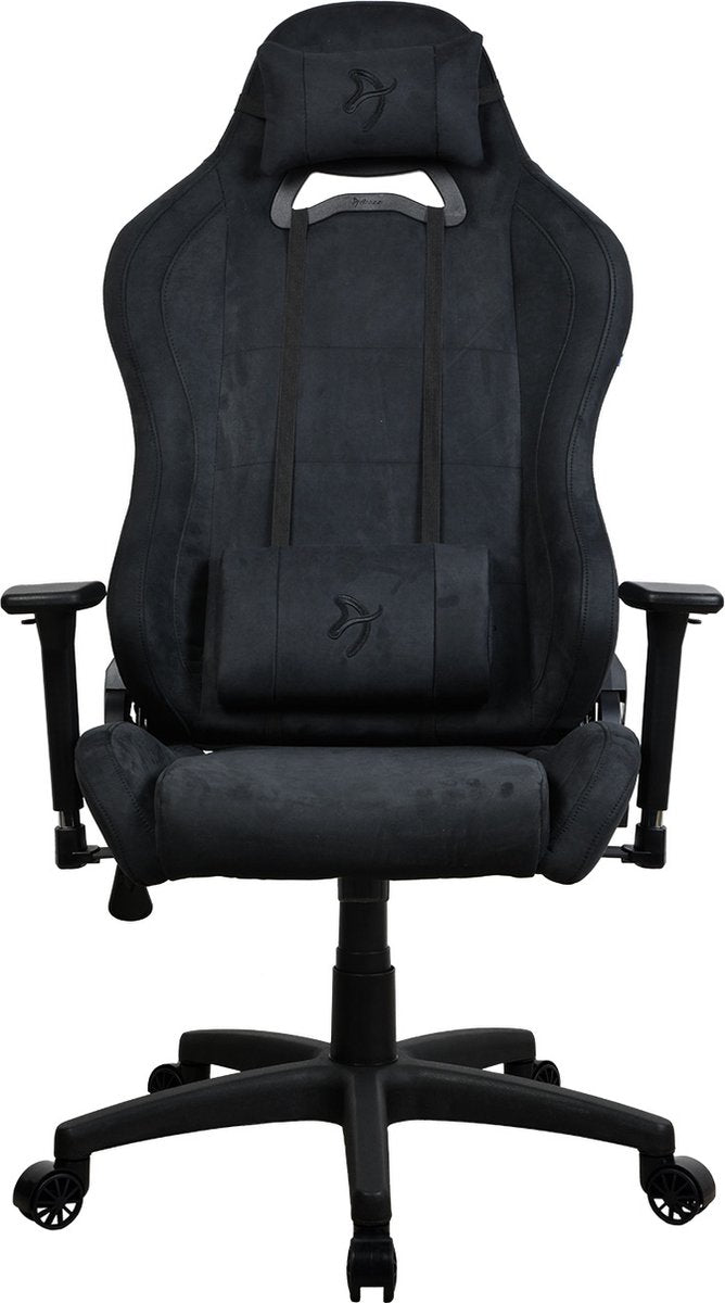 Arozzi Torretta SuperSoft™ - Gaming Chair - Ultra-Soft Fabric - All Black